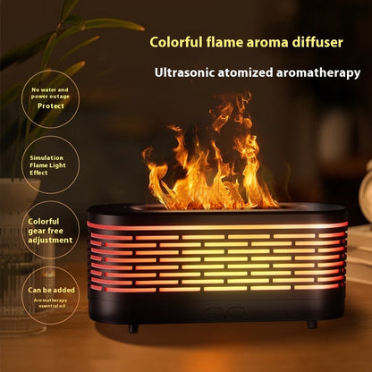 Mini-Simulations flamme Ultraschall-Aroma-Diffusor inländischer Luftbe feuchter