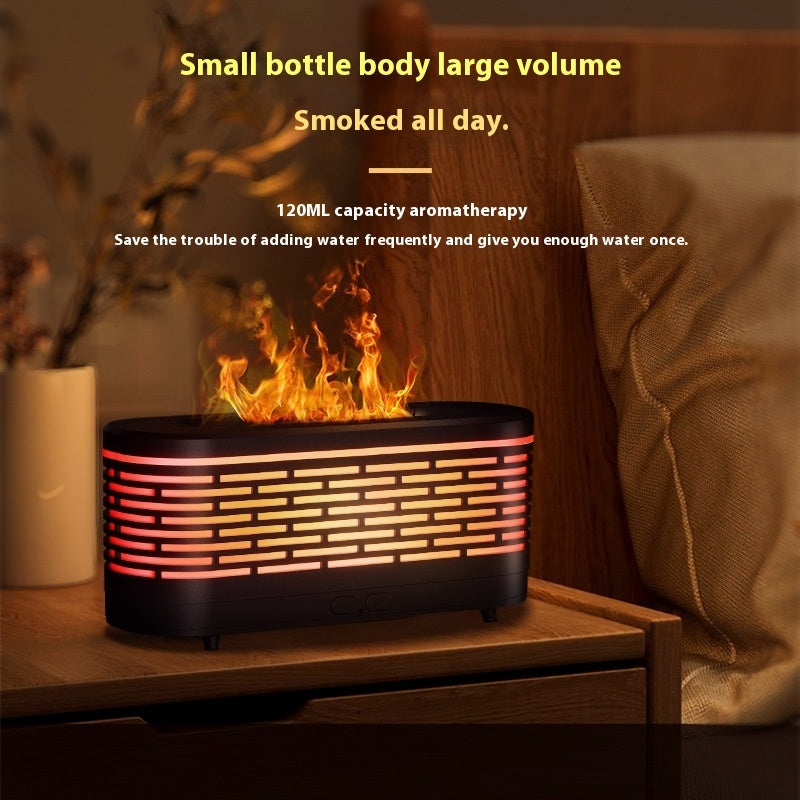 Mini-Simulations flamme Ultraschall-Aroma-Diffusor inländischer Luftbe feuchter